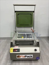 Fiapack Tabak Kapatma Makinesi Paslanmaz 227x178 mm 2 Bölmeli - 4