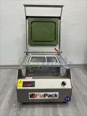 Fiapack Tabak Kapatma Makinesi Paslanmaz 227x178 mm 2 Bölmeli - 5