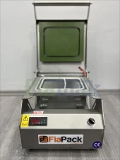Fiapack Tabak Kapatma Makinesi Paslanmaz 227x178 mm 2 Bölmeli - 6