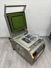 Fiapack Tabak Kapatma Makinesi Paslanmaz 227x178 mm 3 Bölmeli - 6