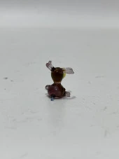 El Yapımı Mini Murano Cam Eşek Biblo A169-07 thumbnail 3