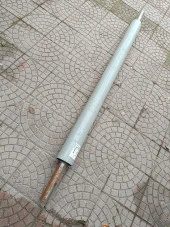 Trihelisel Metal Silindir 230x14cm thumbnail 2