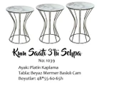 Brc 13391 Zigon KUM SAAT Düz SİYAH Temper cam Metal Çelik PLATİN Kaplama El Yapım - 1