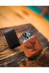 El Yapımı Deri Kılıflı Çakmak - 2