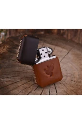 El Yapımı Hakiki Deri Çakmak - 1