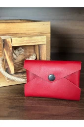 El Yapımı Hakiki Deri Kartlık - 1