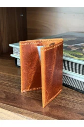 El Yapımı Hakiki Deri Cüzdan - 2