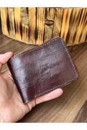 El Yapımı Hakiki Deri Cüzdan - 3