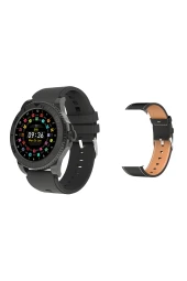 Apple iPhone 13 mini Uyumlu Akıllı Saat Konuşma Özellikli Classic Model thumbnail 1