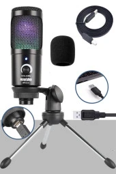 Lastvoice BM350 RGB USB Oyuncu ve Yayıncı Mikrofonu (Kayıt Gaming Tiktok Twitch Canlı yayın Discord Youtube) - 1