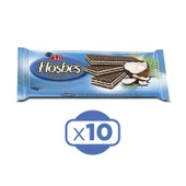 Eti Hoşbeş Hindistan Cevizi Kremalı Gofret 142 g x 10 Adet - 1