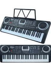 Midex PS-1500BK Başlangıç İçin 61 Tuşlu Org Notalık Adaptör Öğrenim Metodu (100 Ses 100 Ritim) - 3