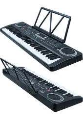 Midex PS-1500BK Başlangıç İçin 61 Tuşlu Org Notalık Adaptör Öğrenim Metodu (100 Ses 100 Ritim) - 4