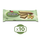 Eti Hoşbeş Fındık Kremalı Gofret 142 g x 10 Adet thumbnail 1