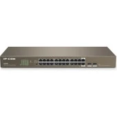 IP-COM IP-G1024F 24 PORT GIGABIT + 2X1GB SFP UPLINK RACKMOUNT SWITCH - 1