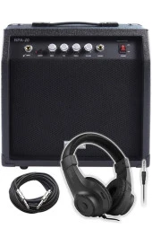 Midex RPA-20BK-HD Bas Gitar Amfisi 20 Watt (Kulaklık ve Jak Kablosu Dahil) - 1
