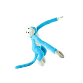 Pelüş Maymun  Sevimli Sarılan Maymun Mavi 50 Cm - 1