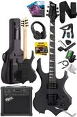 Midex Force-AMP25 Üst Seviye 25 Watt Amfili Elektro Gitar H-H Profesyonel Full Set Aksesuarlı thumbnail 2