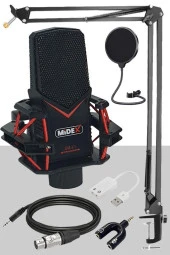 Midex Gaming GMX1ST Oyuncu Mikrofonu Tak Çalıştır Oyun Mikrofonu (Bilgisayar ve Telefon) thumbnail 1