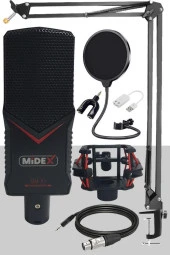 Midex Gaming GMX1ST Oyuncu Mikrofonu Tak Çalıştır Oyun Mikrofonu (Bilgisayar ve Telefon) thumbnail 2