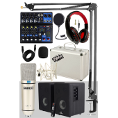 Midex Referans Paket-2 Maxword Monitör Ses Kartı CX1 Mikrofon Stand - 1