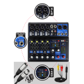 Midex Referans Paket-2 Maxword Monitör Ses Kartı CX1 Mikrofon Stand - 5