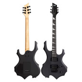 Midex Force Masif Ağaç Üst Seviye Elektro Gitar H-H Profesyonel Full Set Aksesuarlı - 4
