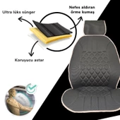 Space Oto Koltuk minderi, Opel araçlara uyumlu 2'li set özel tasarım minder thumbnail 8