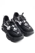 Kadın Ortopedik Taban Fileli Sneaker Günlük Spor Ayakkabı SLZ00028 - 9