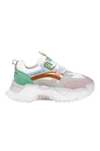 Kadın Ortopedik Taban Fileli Sneaker Günlük Spor Ayakkabı SLZ00028 - 8