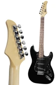 Midex RPH-30BK Gül Klavye Strat Kasa SSS Elektro Gitar Seti thumbnail 2