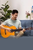Midex CG-390M-XBAG Klasik Gitar 4/4 Sap Ayarlı Kesik Kasa (Çanta Tuner Askı Capo Metod Pena) - 5
