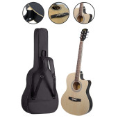 Midex XC-200NT Kesik Kasa Profesyonel Akustik Gitar 4/4 Yetişkin Üst Segment (Gigbag Çanta Tuner Capo Askı Pena) - 3