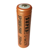 Supex SP-18650-2500 3.7V 2500mAH Li-ion Pil - 1