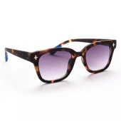 Okkia Giovanni Klasik Havana Mavisi Siyah Lens Unisex  Güneş Gözlüğü Siyah & Gri - 4