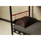 Metis 90x190 ve 90x200 Yatak Ölçülü Genç Çocuk Odası Metal Ranza - 7