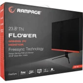 Rampage RM-421 FLOWER 23.8 144Hz 1ms BOE TN Full HD Freesync Flat PC Oyuncu Monitörü - 6