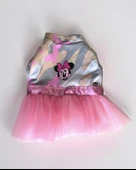 Pinky Minnie Tütülü Köpek Elbisesi, Kıyafeti Tutu - 6