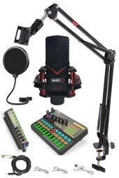 Midex GMX-1 Platinium Set Condenser Mikrofon Ses Kartı Canlı Yayın Paketi (Telefon ve PC) - 2