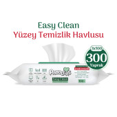 Easy Clean Beyaz Sabun Katkılı Yüzey Temizlik Havlusu 3x100 (300 Yaprak) - 1