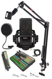 Midex Mx-2020 Platinium Set Efektli Ses Kartı Mikrofon Stand Kayıt Canlı Yayın Seti (Pc Ve Telefon) - 2