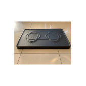 Mat Siyah Kuzine Soba Tablası , Soba Altlığı - 2