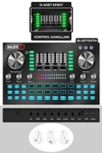 Midex CX1 Diamond Set Efektli Ses Kartı Mikrofon Kulaklık Stand Kayıt Canlı Yayın Seti (PC ve Telefon) thumbnail 2
