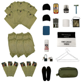 KARCAMP 6'lı Temel Askeri Malzeme ve İç Çamaşır Seti - 1