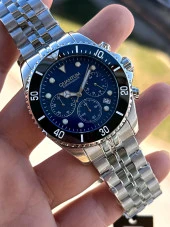 Quantum 10 Atm Suya Dayanıklı Çelik Kordon Fonksiyonları Aktif Erkek Kol Saati+Bileklik AWGE930.300 thumbnail 2