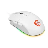 MSI GG CLUTCH GM11 WHITE 5.000 DPI Optik RGB Kablolu Gaming Mouse - 4