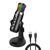 Midex Hype USB Oyuncu ve Yayıncı Mikrofonu (Kayıt Gaming Tiktok Twitch Canlı yayın Discord Youtube) - 1