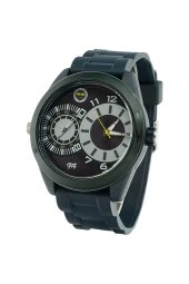 Fenerbahçe Orijinal Lacivert Kordonlu Multifonksiyon Kol Saati Hediyelik Ahşap Kutulu - 3