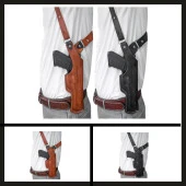 Uyguna-Yakala Browning Savage Dik Kapalı Koltuk Altı Tabanca Kılıfı-VAK.389 thumbnail 1