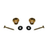 Midex PM1-2X Gold Metal Kaliteli Gitar Askı Pimi Omuz Askısı Takmak İçin Vida Pim (2 Adet) - 2